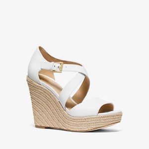 Michaell Kors Abbott Wedge Sandals